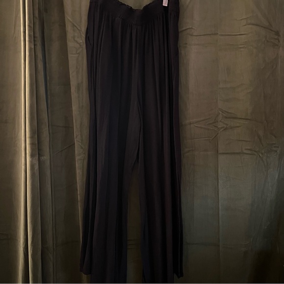 H&M Black Wide Leg Pants Size 14 - Picture 3 of 4